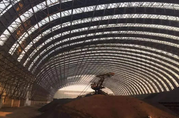 临湘概述原料场封闭技术的特点和类型